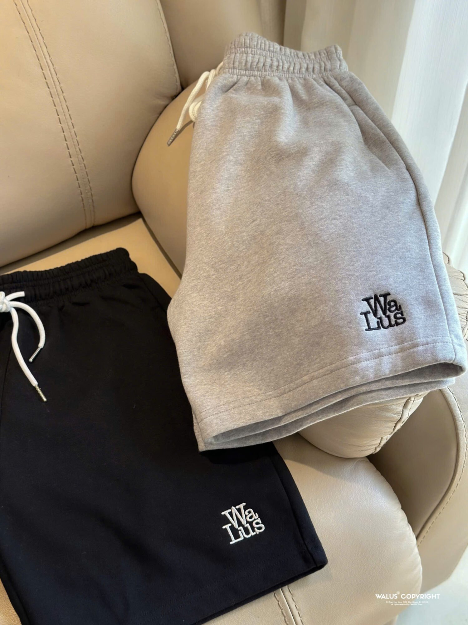 Embroidy Logo Cotton Short