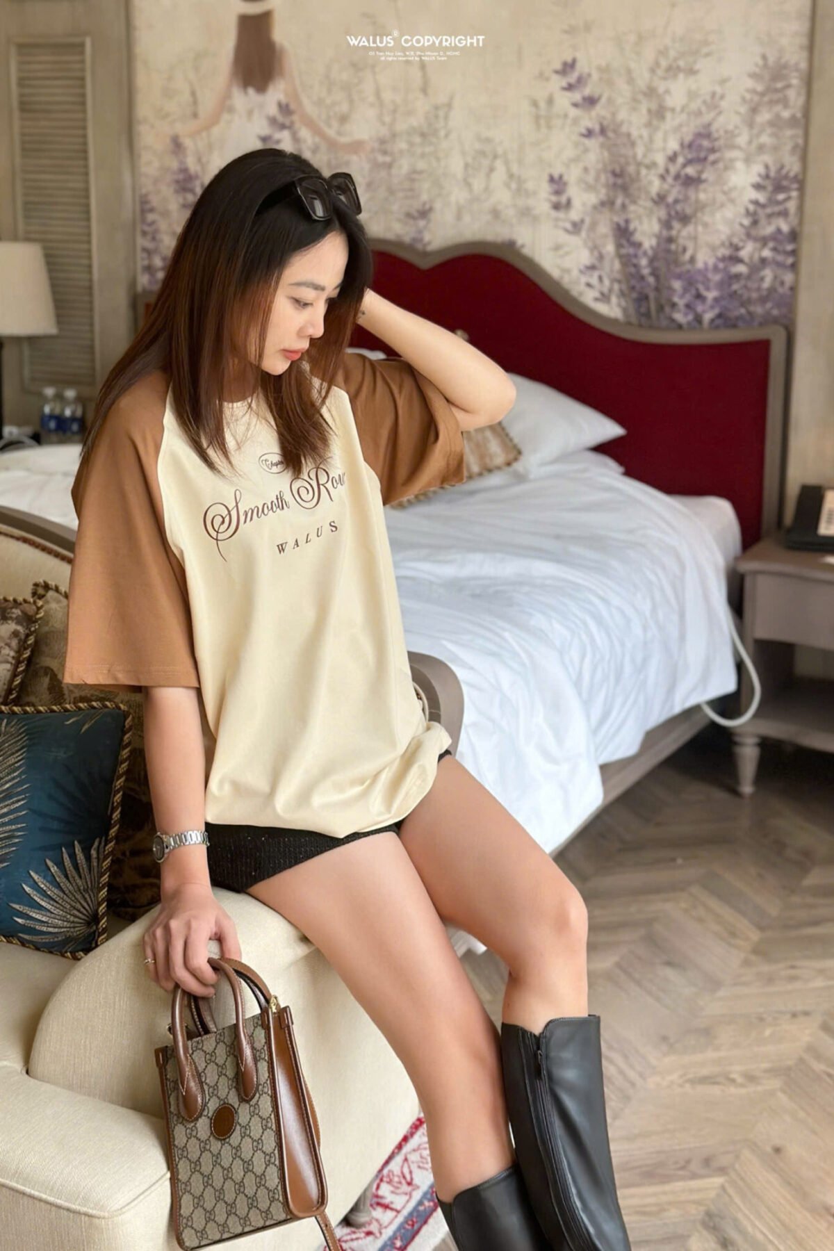 Smooth Routine Raglan Tee