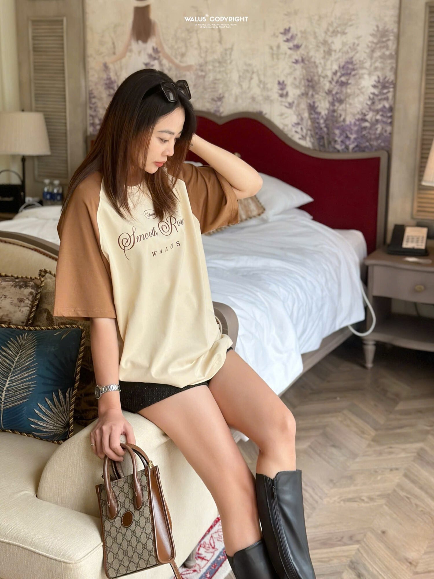 Smooth Routine Raglan Tee