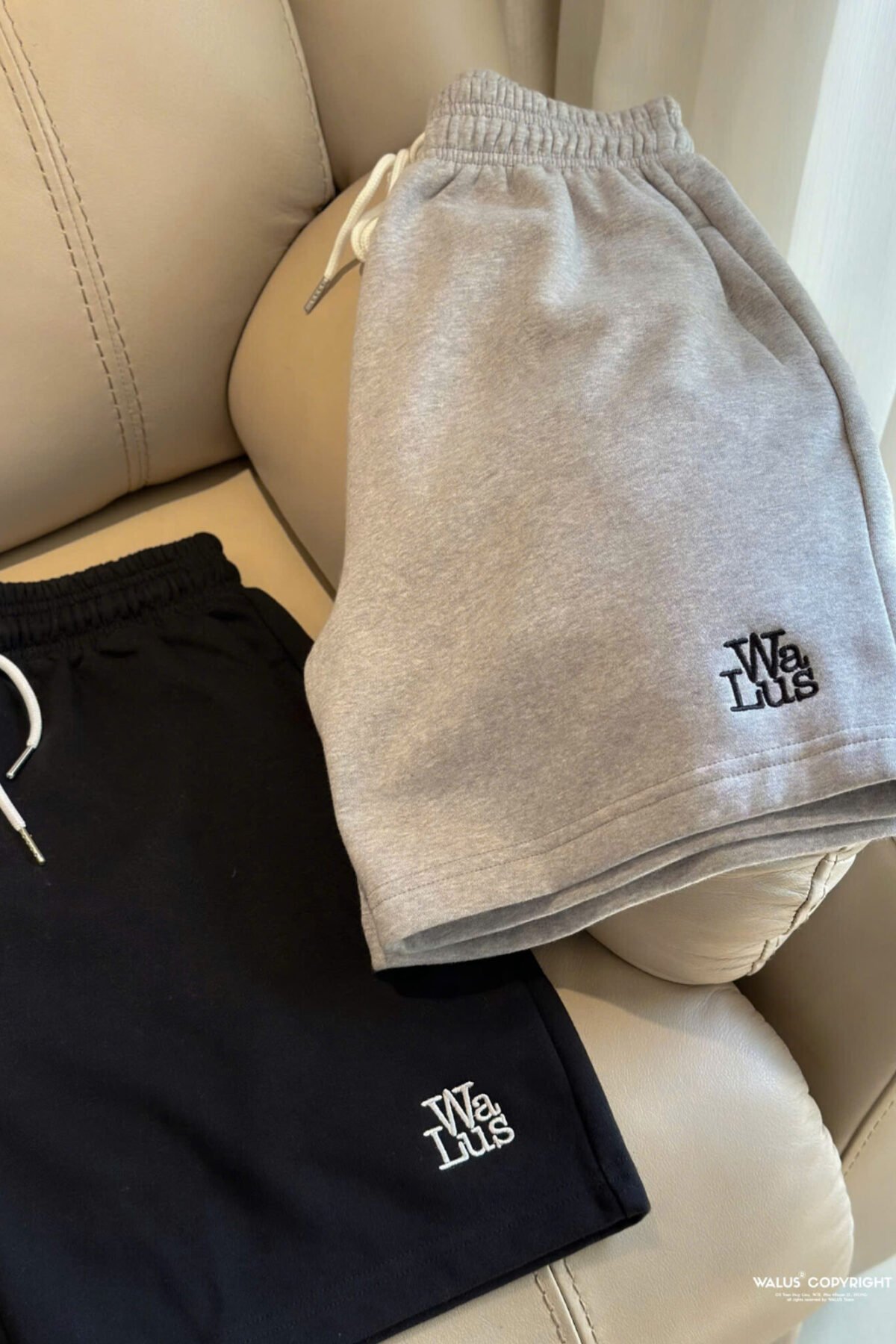 Embroidy Logo Cotton Short